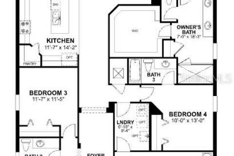 House in Sanford, Florida 4 bedrooms, 203.83 sq.m. № 2396063 - photo 7