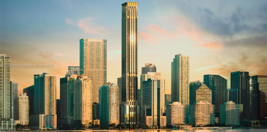 Кондоминиум с 4 спальнями в Майами, Флорида № 2037281