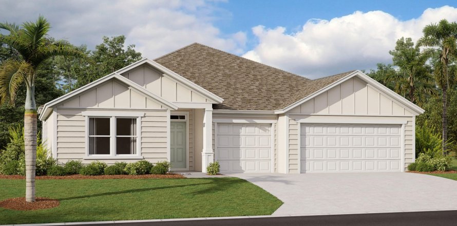 House in Jacksonville, Florida 4 bedrooms, 232.07 sq.m. № 845674