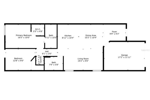 Townhouse in Alachua, Florida 2 bedrooms, 84.54 sq.m. № 1740801 - photo 23