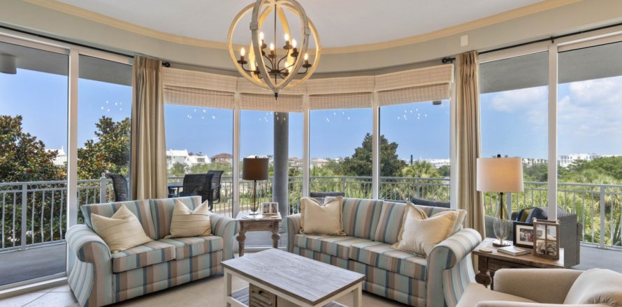 Condo in Inlet Beach, Florida, 2 bedrooms  № 590391