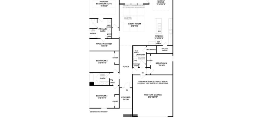 House in Preserve at Beacon Lake by Toll Brothers in Saint Augustine, Florida 4 bedrooms, 212 sq.m. № 492138