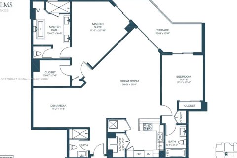 Купить кондоминиум в Авентура, Флорида 3 спальни, 175.86м2, № 1739007 - фото 14