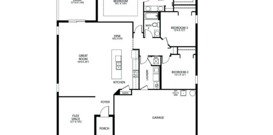House in Village Park by Maronda Homes in Green Cove Springs, Florida 3 bedrooms, 192 sq.m. № 437227