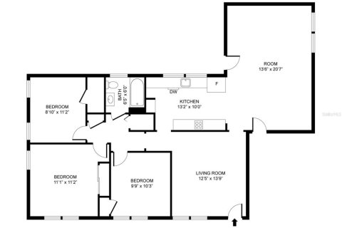 House in Sanford, Florida 3 bedrooms, 108.05 sq.m. № 2394415 - photo 26