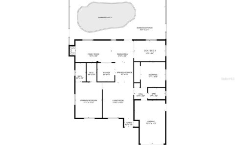Купить виллу или дом в Венеция, Флорида 7 комнат, 132.2м2, № 1910852 - фото 24