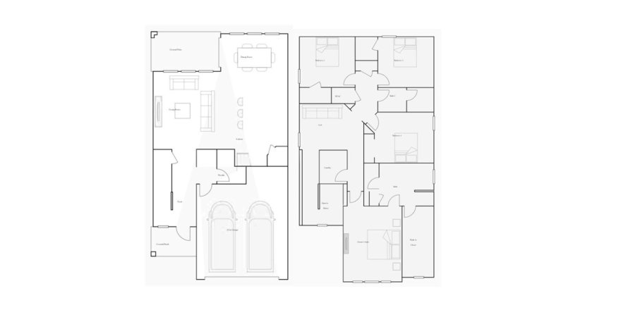 House in BRYANT SQUARE

 in New Port Richey, Florida 4 bedrooms, 216 sq.m. № 67061
