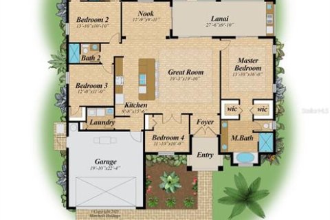 House in Port Charlotte, Florida 4 bedrooms, 184.13 sq.m. № 1916939 - photo 2