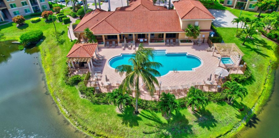 Condo à Boynton Beach, Floride, 3 chambres  № 2336934