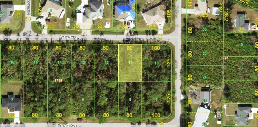 Land in Port Charlotte, Florida № 2159403