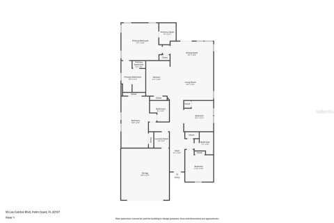 Villa ou maison à vendre à Palm Coast, Floride: 4 chambres, 211.63 m2 № 1842962 - photo 6