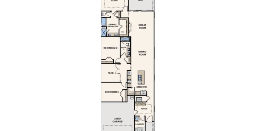 House in Concourse Crossing in Fernandina Beach, Florida 3 bedrooms, 176 sq.m. № 505437