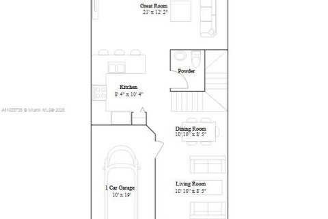 Townhouse in Miami, Florida 3 bedrooms № 1930816 - photo 24