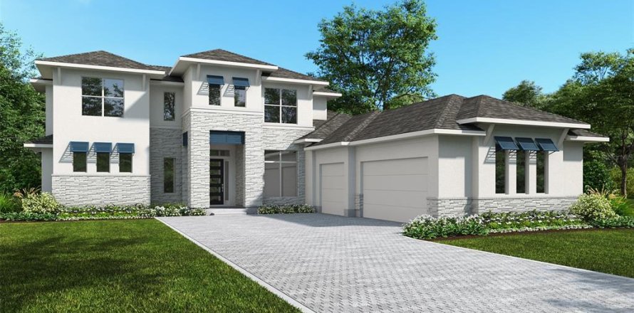 House in Bradenton, Florida 5 bedrooms, 391.77 sq.m. № 2321419