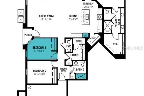 Condo in Venice, Florida, 3 bedrooms  № 1558640 - photo 2