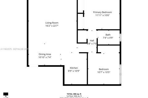 Купить кондоминиум в Майами, Флорида 2 спальни, 81.57м2, № 2025346 - фото 9