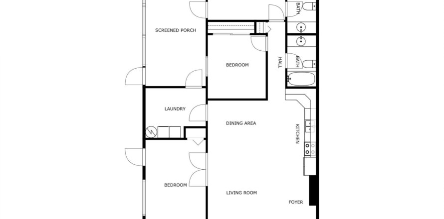 Commercial property in Delray Beach, Florida 3 bedrooms, 153.29 sq.m. № 1038046