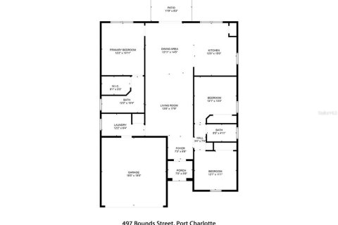 Casa en venta en Port Charlotte, Florida, 3 dormitorios, 149.76 m2 № 1886064 - foto 25