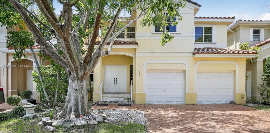 Townhouse in Miramar, Florida 4 bedrooms, 163.6 sq.m. № 1927743