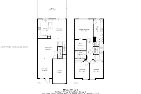 Townhouse in Miami, Florida 3 bedrooms, 158.03 sq.m. № 2033782 - photo 12