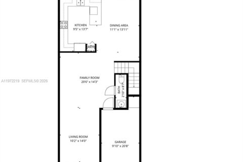 Townhouse in Miami, Florida 3 bedrooms, 158.03 sq.m. № 2033782 - photo 17