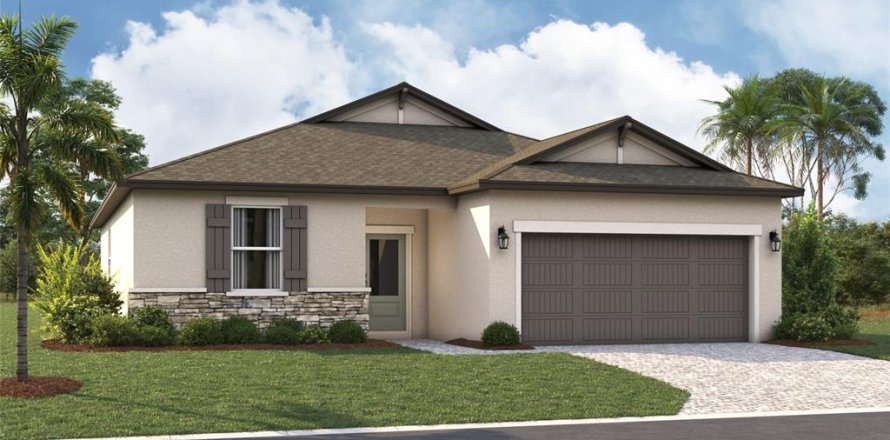 House in Palmetto, Florida 4 bedrooms, 179.58 sq.m. № 2151759