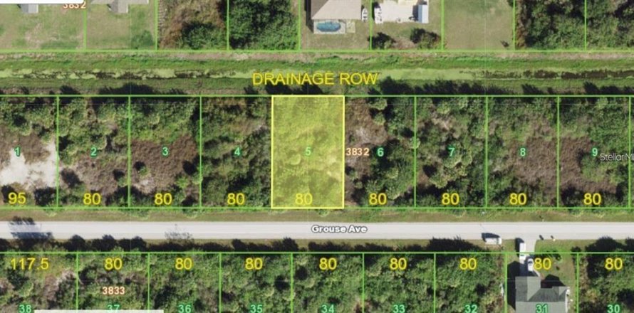 Land in Port Charlotte, Florida № 1446025