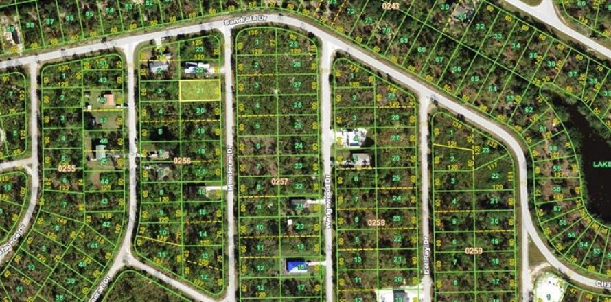 Terrain à Punta Gorda, Floride № 2229217