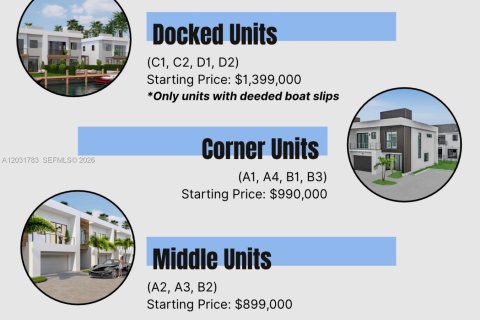 Adosado en venta en Dania Beach, Florida, 3 dormitorios, 195.09 m2 № 2085337 - foto 2