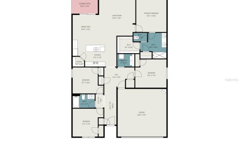 House in Zephyrhills, Florida 4 bedrooms, 171.5 sq.m. № 2156359 - photo 29