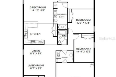 House in Poinciana, Florida 4 bedrooms, 195.47 sq.m. № 1839843 - photo 2