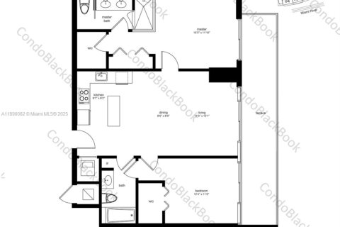 Copropriété à louer à Miami, Floride: 2 chambres, 102.1 m2 № 1939292 - photo 21