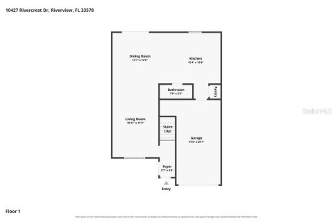 Touwnhouse à vendre à Riverview, Floride: 3 chambres, 151.15 m2 № 2227095 - photo 28