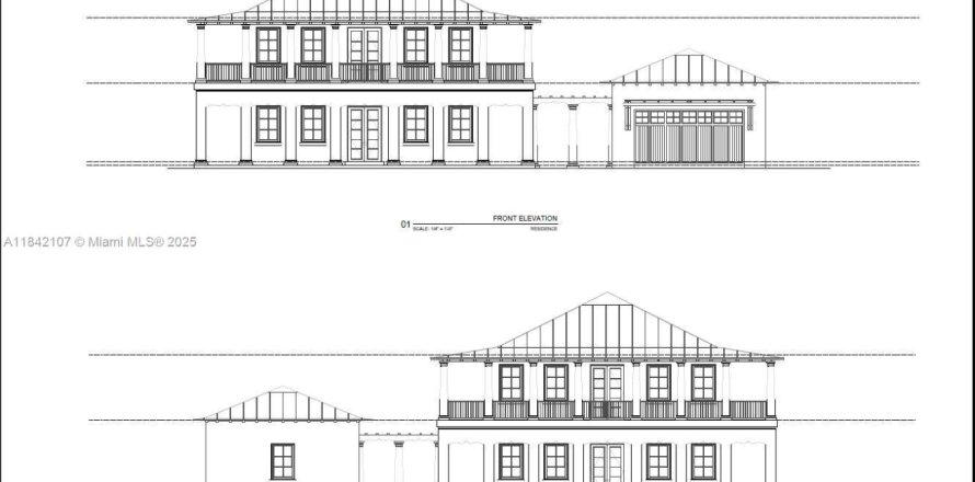 Villa ou maison à Miami, Floride 5 chambres № 2023130