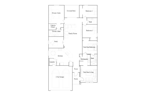 House floor plan «195SQM», 4 bedrooms in ASTONIA