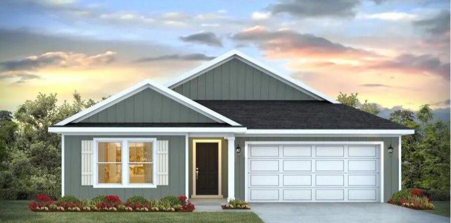 House in Laurel Hill, Florida 5 bedrooms, 186.92 sq.m. № 561540