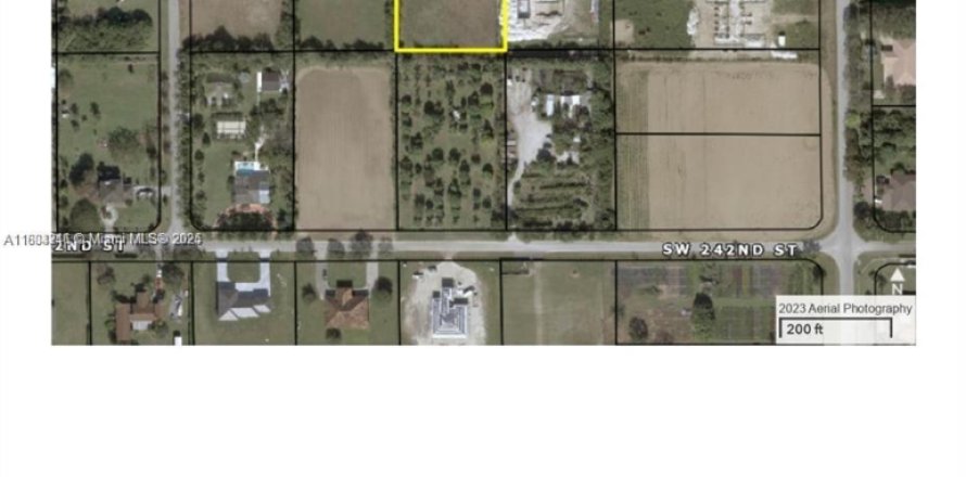 Terreno en Homestead, Florida № 1864022