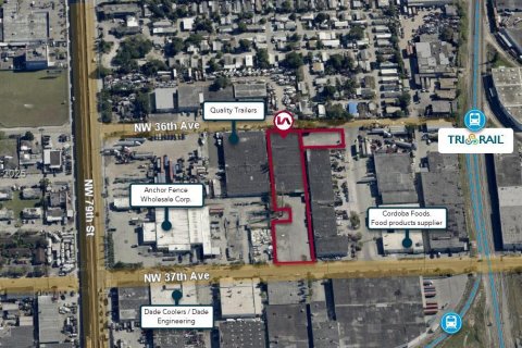 Propiedad comercial en venta en Miami, Florida № 2077213 - foto 8