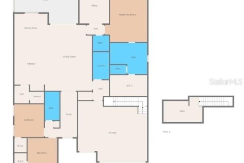 House in Brooksville, Florida 3 bedrooms, 218.32 sq.m. № 2399147 - photo 27