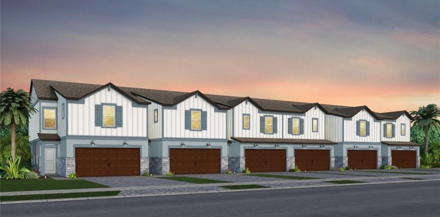 Townhouse in Wesley Chapel, Florida 3 bedrooms, 182.74 sq.m. № 2386001