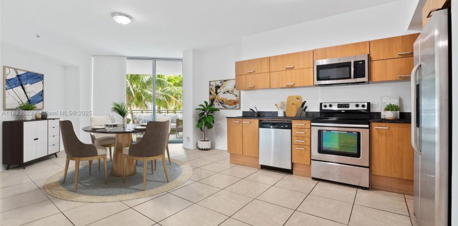 Condominio en Miami, Florida, 1 dormitorio  № 1946372