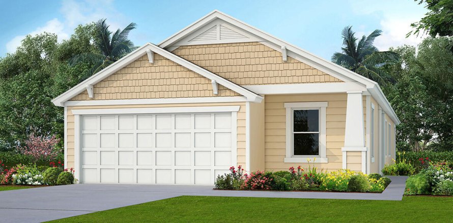 House in CROSS CREEK in Parrish, Florida 4 bedrooms, 165.18 sq.m. № 812524