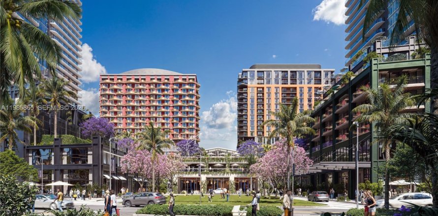 Estudio en el Condominio en Miami, Florida  № 2047557