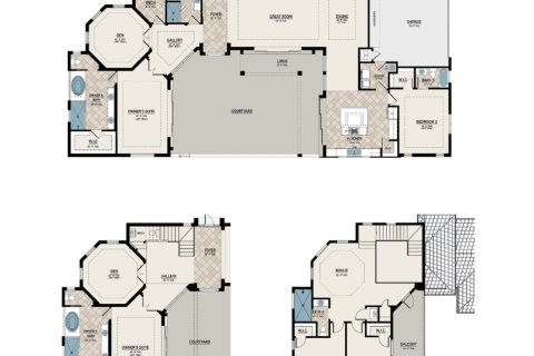 House floor plan «House», 3 bedrooms in Aqua by Medallion Home