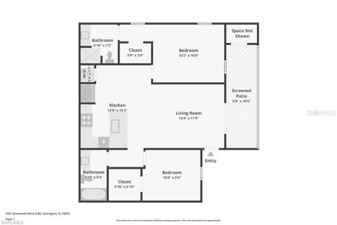 Condo in Fort Myers, Florida, 2 bedrooms  № 1685246 - photo 16