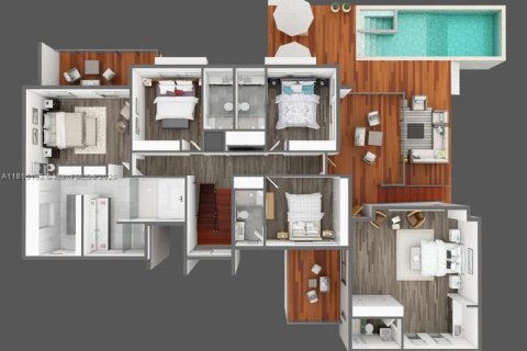 Villa ou maison à louer à Lake Worth, Floride: 6 chambres, 358.6 m2 № 2038017 - photo 4