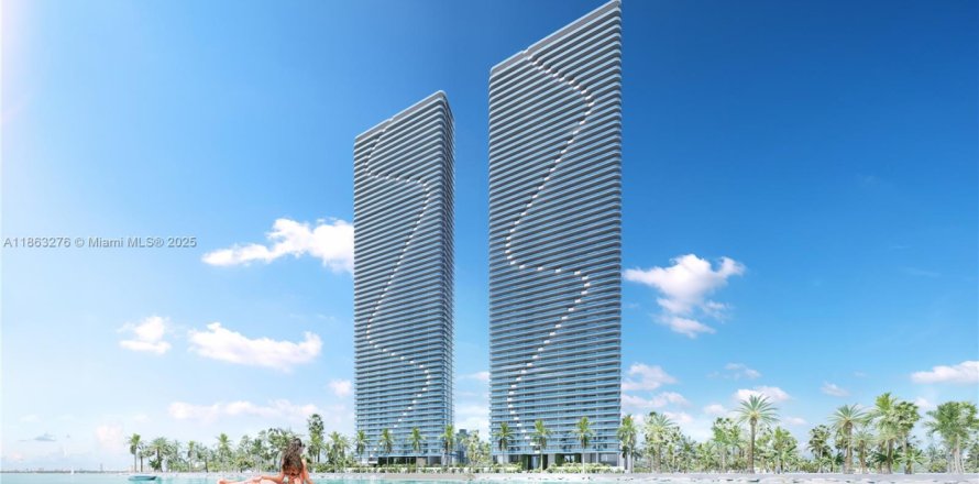 Condo à Miami, Floride, 3 chambres  № 1963107