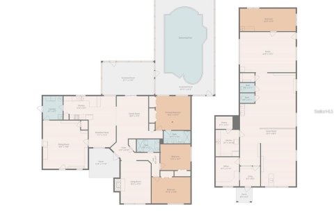 Villa ou maison à louer à Winter Park, Floride: 3 chambres, 366.96 m2 № 2424052 - photo 23