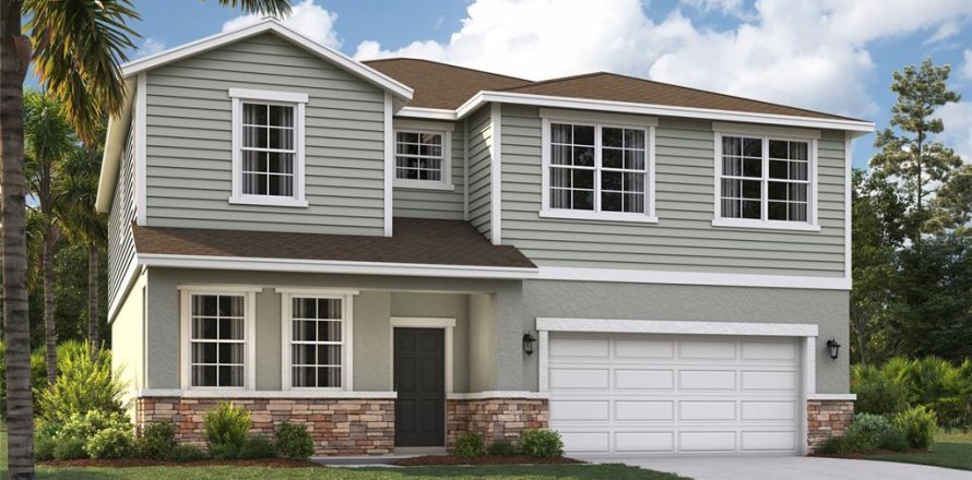 House in Sorrento, Florida 5 bedrooms, 265.33 sq.m. № 2109866
