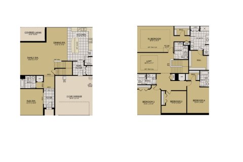 House floor plan «House», 4 bedrooms in Davis Heather Estates